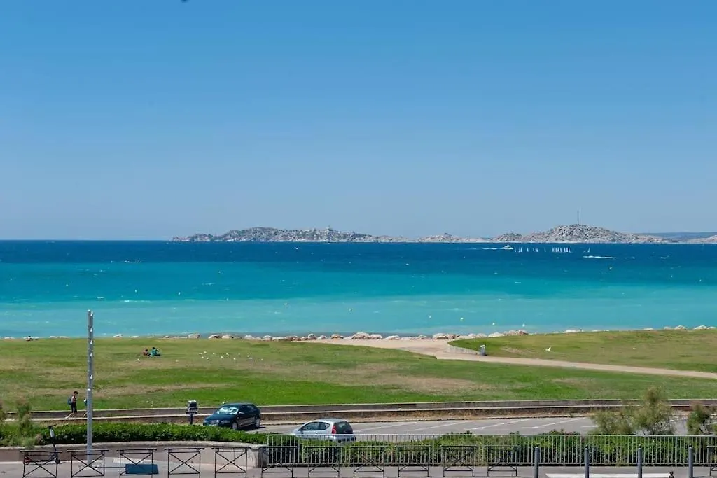 מרסיי Superbe Appartement Terrasse Vue Mer Exceptionnelle דירה